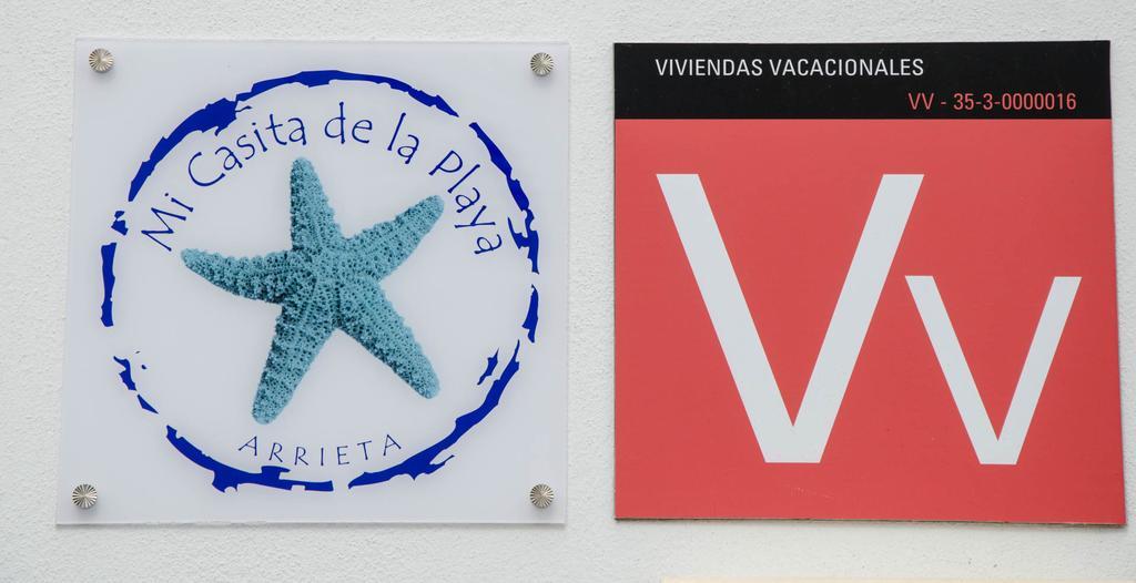 Mi Casita De La Playa Leilighet Arrieta  Eksteriør bilde